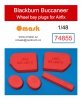 Omask 74855 Blackburn Buccaneer wheel bay plugs (for Airfix) 1/48